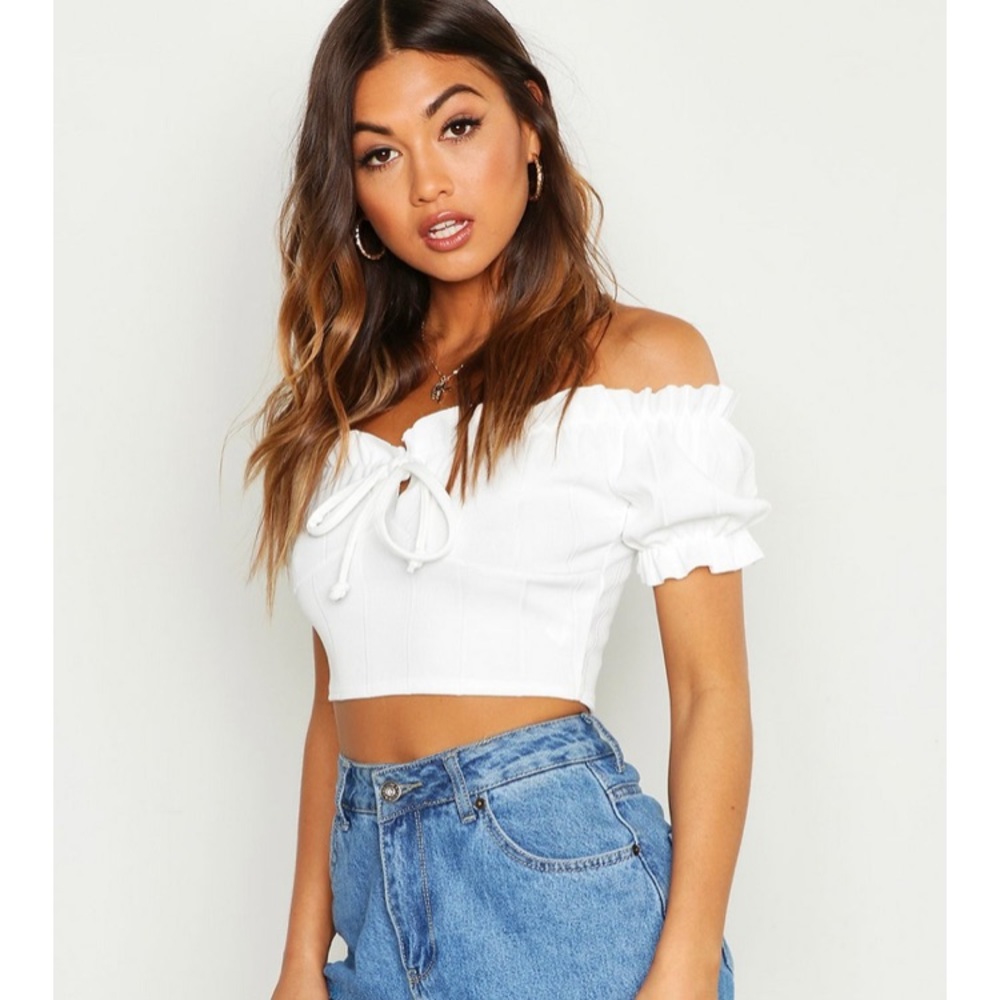 Peasant Crop Top
